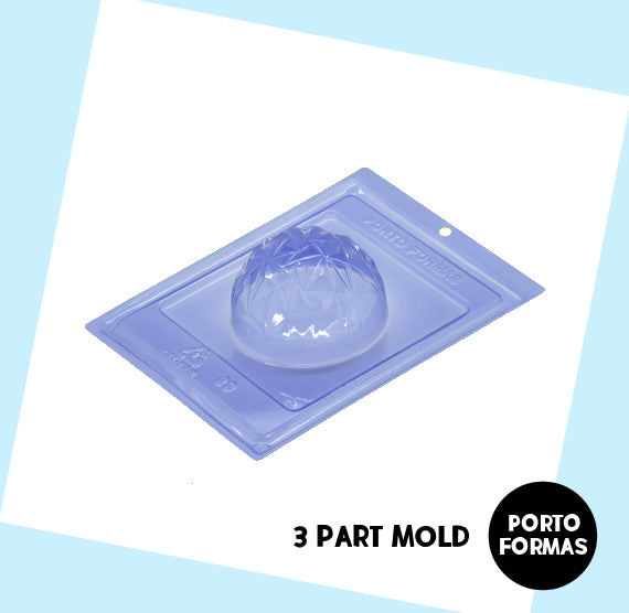Breakable Geometric Dome Mold | www.sprinklebeesweet.com