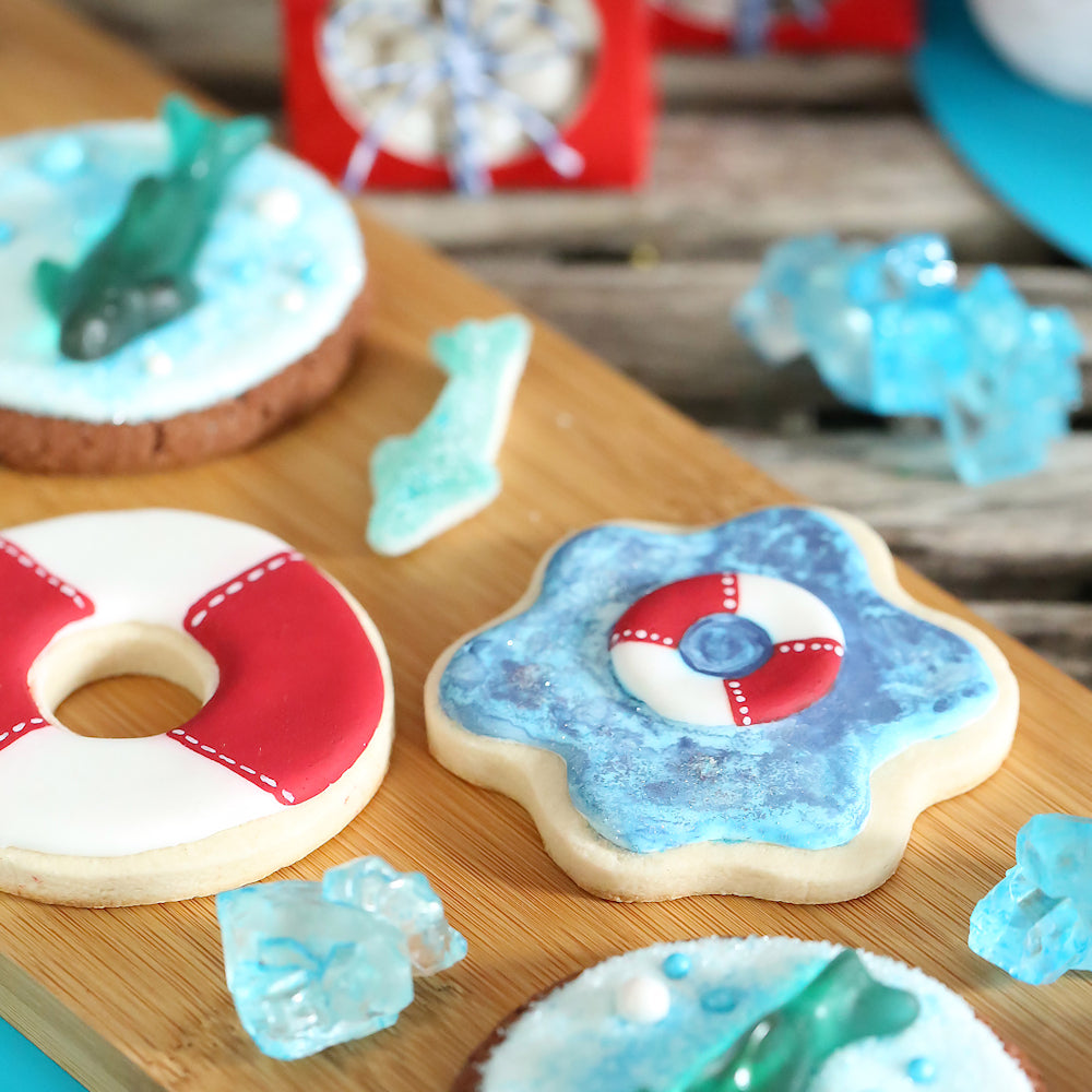 Sailor Blue Edible Art Paint | www.sprinklebeesweet.com