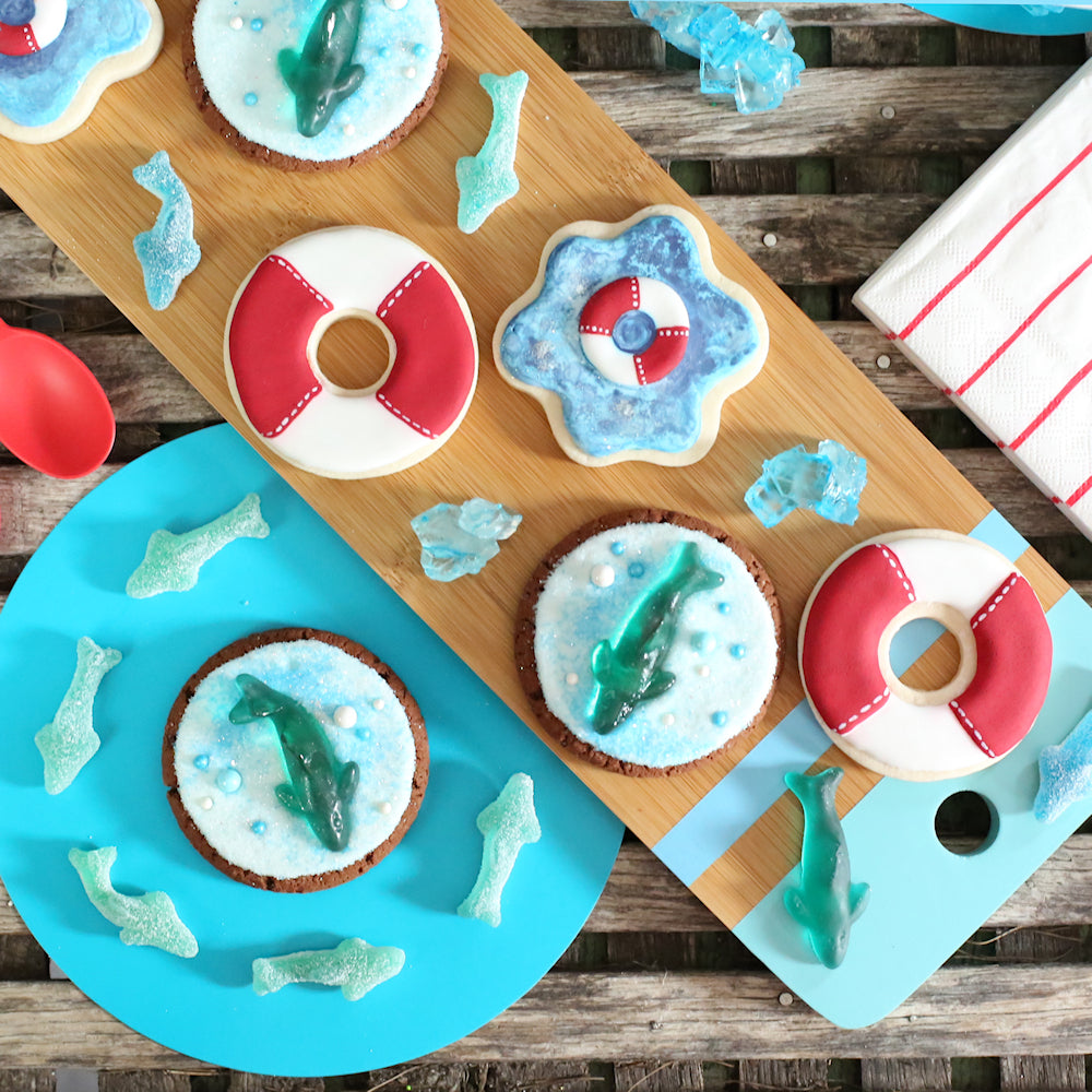 Sailor Blue Edible Art Paint | www.sprinklebeesweet.com