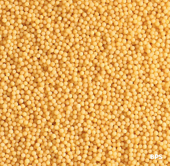 Light Caramel Nonpareils | www.sprinklebeesweet.com