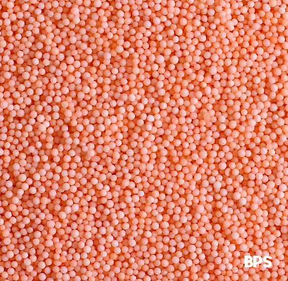 Light Coral Nonpareils | www.sprinklebeesweet.com