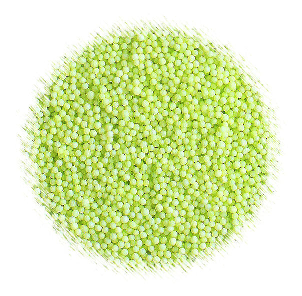 Light Lime Nonpareils | www.sprinklebeesweet.com