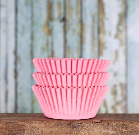 Bulk Light Pink Cupcake Liners: Solid | www.sprinklebeesweet.com
