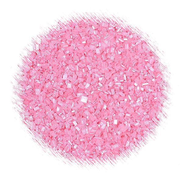 Shimmer Light Pink Sparkling Sugar | www.sprinklebeesweet.com