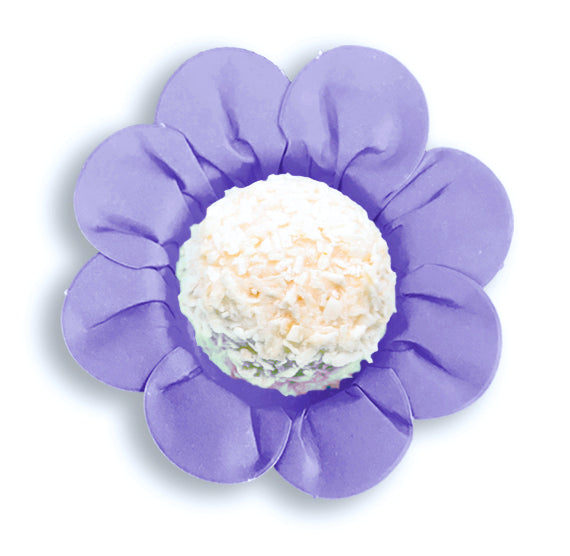 Daisy Flower Candy Cups: Light Purple | www.sprinklebeesweet.com