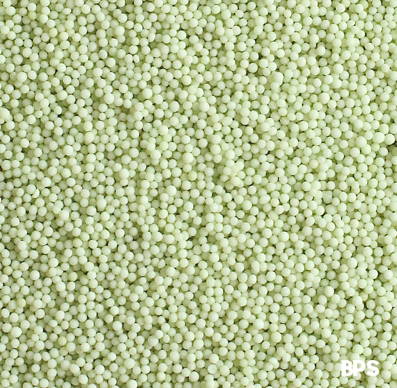 Light Sage Green Nonpareils | www.sprinklebeesweet.com