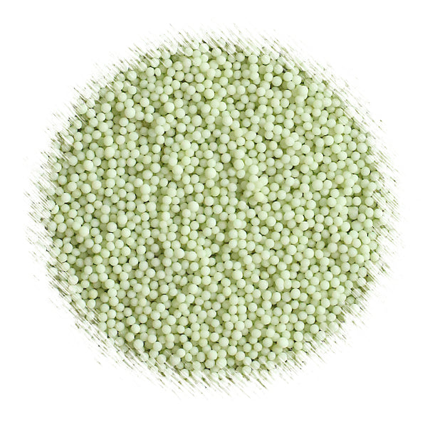 Light Sage Green Nonpareils | www.sprinklebeesweet.com