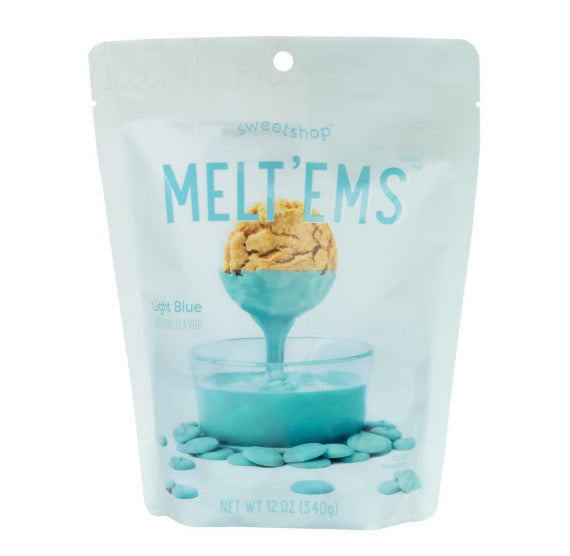 Sweetshop Melt'ems Light Blue Candy Coating | www.sprinklebeesweet.com