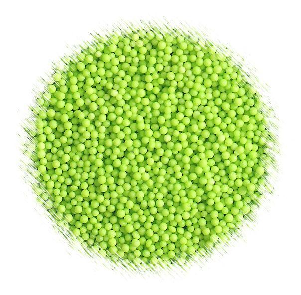Bright Lime Nonpareils | www.sprinklebeesweet.com