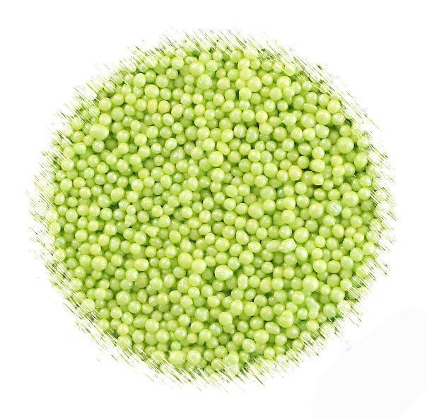 Shimmer Lime Nonpareils | www.sprinklebeesweet.com