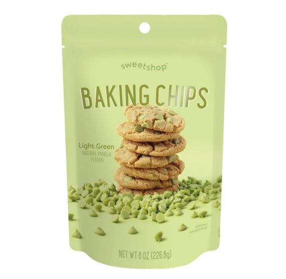 Sweetshop Lime Green Baking Chips | www.sprinklebeesweet.com