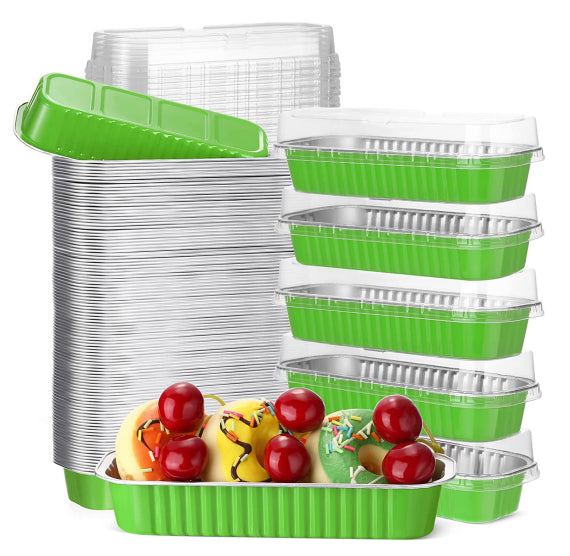 Narrow Cake Pans with Lids: Lime | www.sprinklebeesweet.com