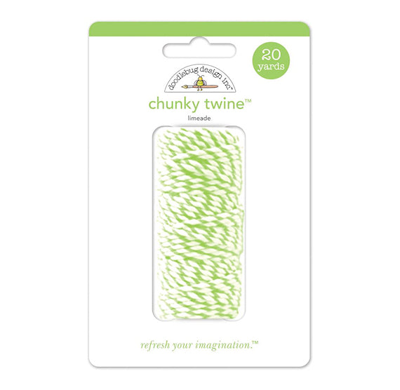 Chunky Bakers Twine: Lime | www.sprinklebeesweet.com
