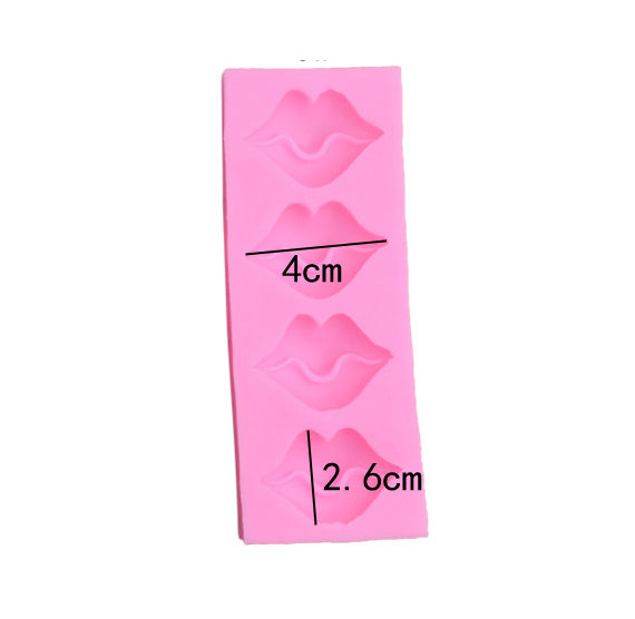 Lips Fondant Mold | www.sprinklebeesweet.com