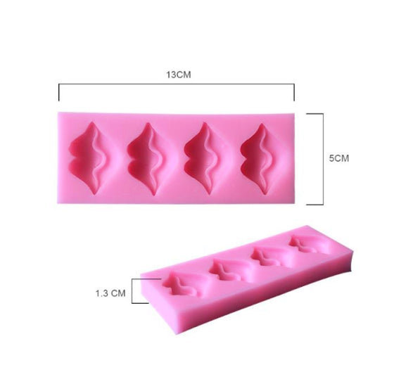 Lips Fondant Mold | www.sprinklebeesweet.com