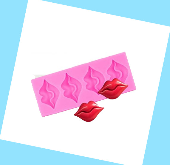 Lips Fondant Mold | www.sprinklebeesweet.com
