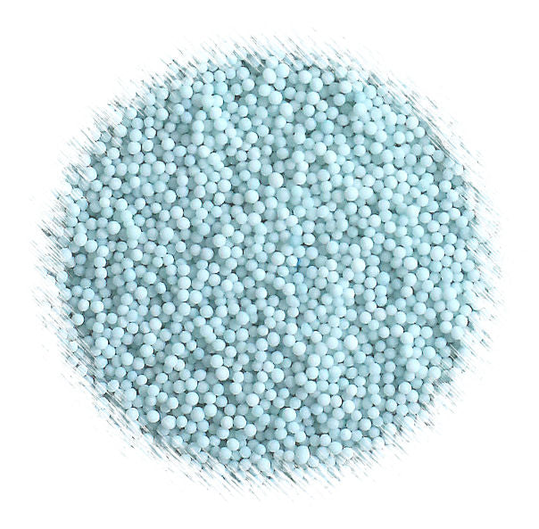 Bulk Nonpareils: Light Shore Blue | www.sprinklebeesweet.com