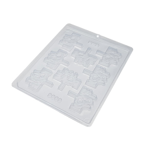 BWB Valentine's Day Mold: 9669 I Love You | www.sprinklebeesweet.com