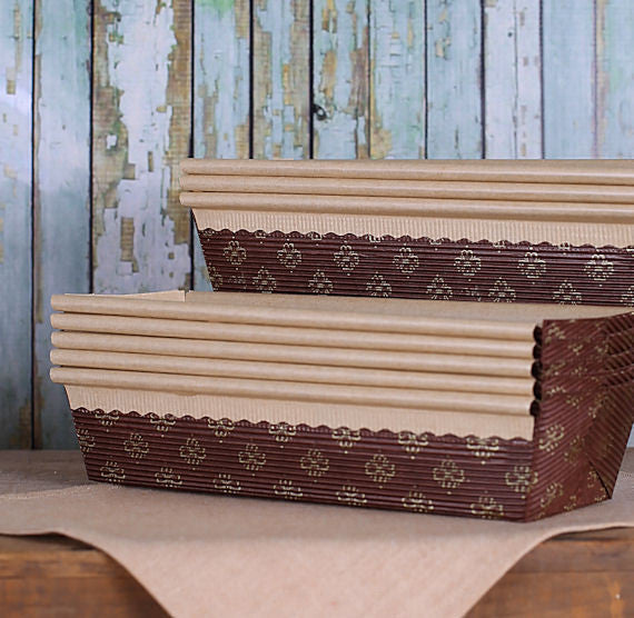 Large Brown Loaf Pans | www.sprinklebeesweet.com