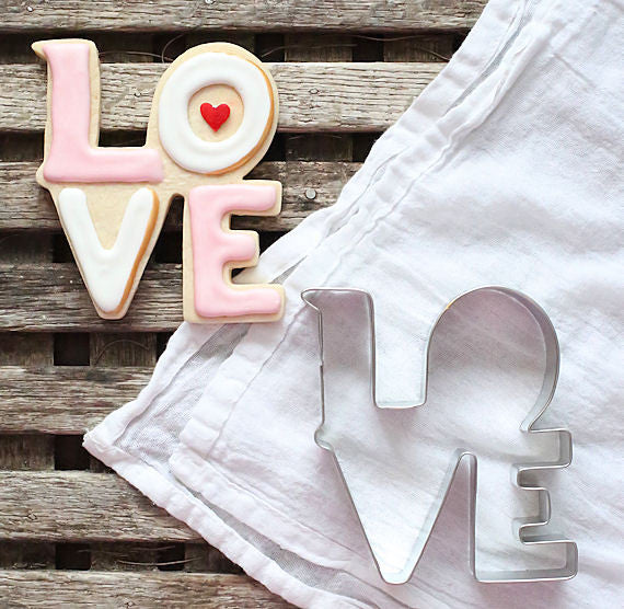Love Cookie Cutter | www.sprinklebeesweet.com