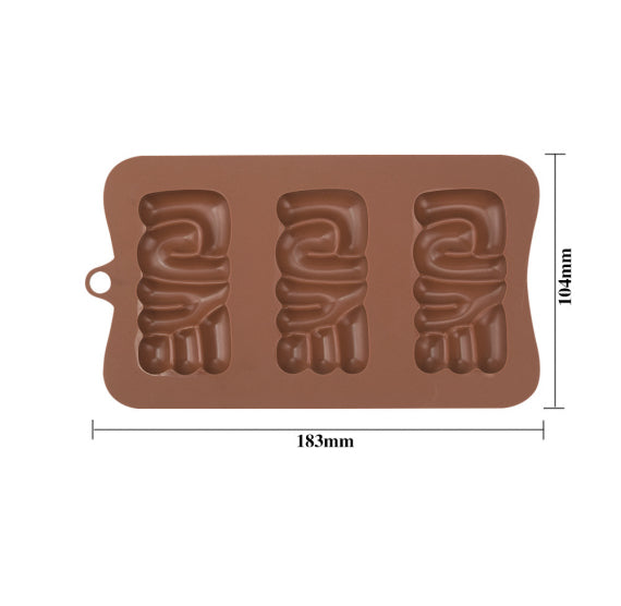 Valentine's Day Chocolate Bar Mold: Love | www.sprinklebeesweet.com