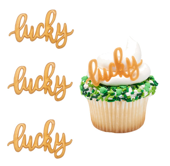 St. Patrick's Day Sugar Toppers Boxed Set with FREE GIFT | www.sprinklebeesweet.com