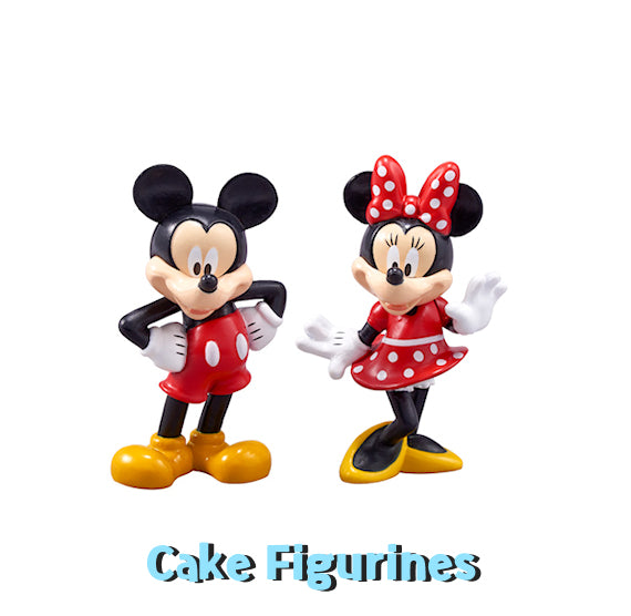Minnie + Mickey Cake Topper Set | www.sprinklebeesweet.com