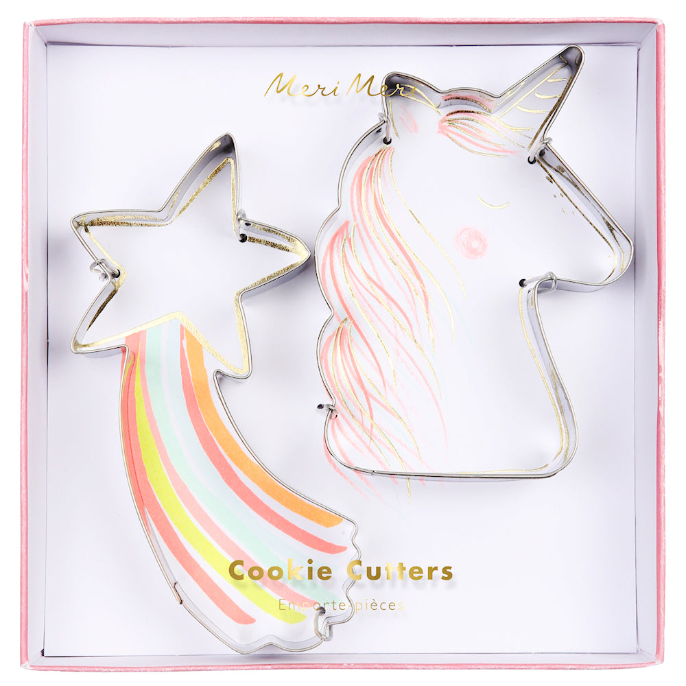 Sweet Unicorn Cookie Cutter Set | www.sprinklebeesweet.com