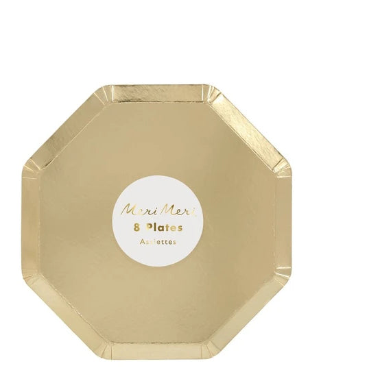 Meri Meri Gold Cocktail Plates | www.sprinklebeesweet.com