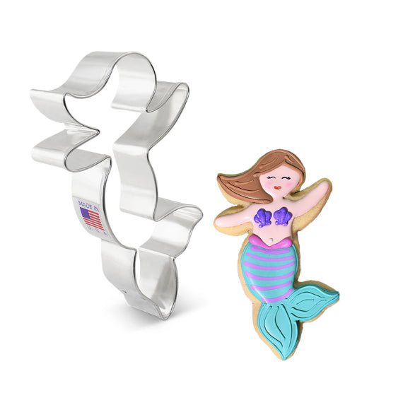 Mermaid Cookie Cutter | www.sprinklebeesweet.com