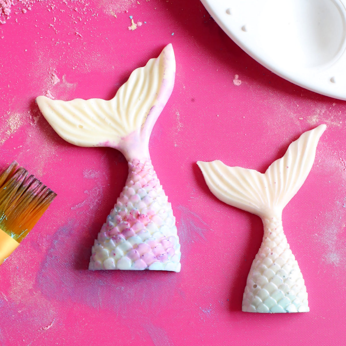 Mermaid Tail Candy Mold: Large | www.sprinklebeesweet.com