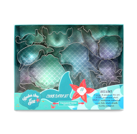 Under the Sea Cookie Cutter Set | www.sprinklebeesweet.com