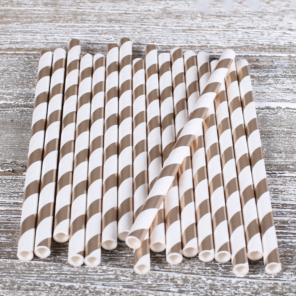 Metallic Gold Cake Pop Sticks: Stripe | www.sprinklebeesweet.com