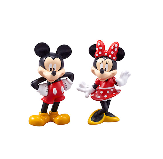 Minnie + Mickey Cake Topper Set | www.sprinklebeesweet.com