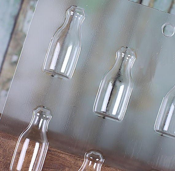 Milk Bottle Chocolate Mold | www.sprinklebeesweet.com
