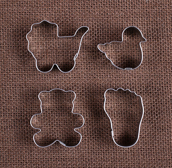 Mini New Baby Cookie Cutters | www.sprinklebeesweet.com