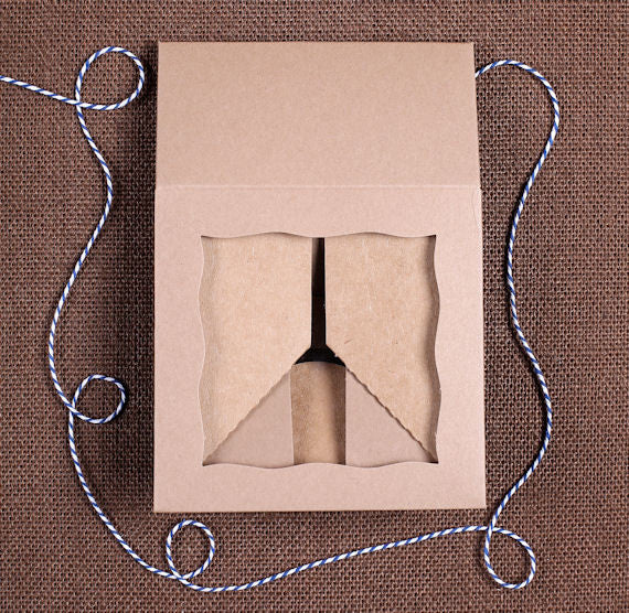 Mini Brown Bakery Boxes: 5x5" | www.sprinklebeesweet.com