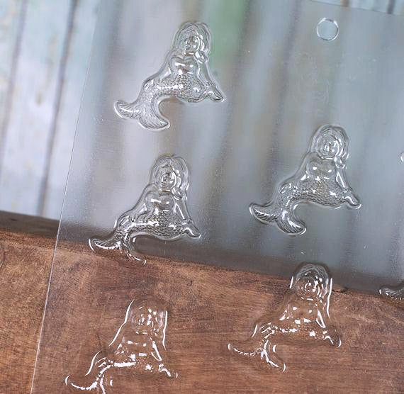 Mini Mermaid Chocolate Mold | www.sprinklebeesweet.com