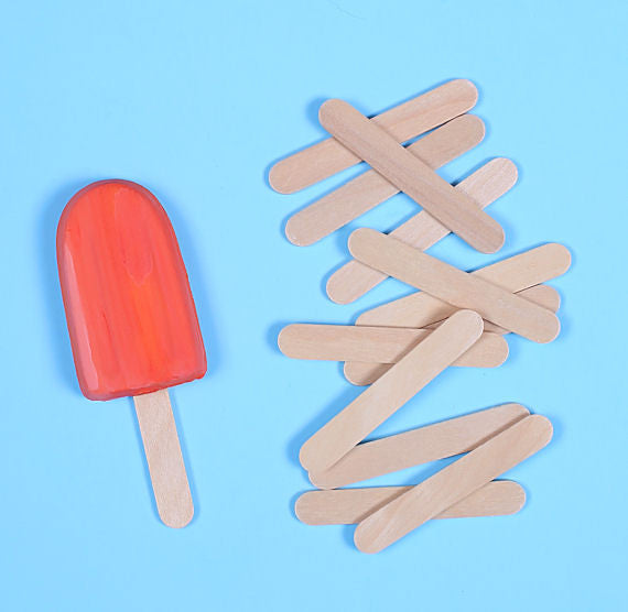 Mini Wooden Popsicle Sticks: 2.5" | www.sprinklebeesweet.com