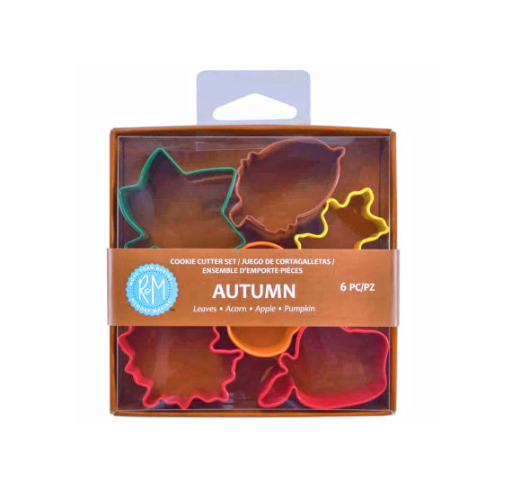 Mini Fall Cookie Cutter Set | www.sprinklebeesweet.com