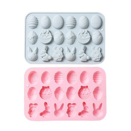Mini Easter Mold: Bunnies + Eggs | www.sprinklebeesweet.com