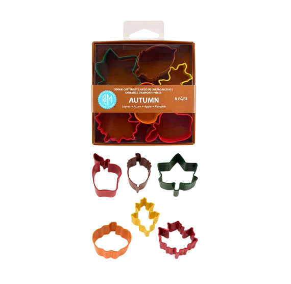 Mini Fall Cookie Cutter Set | www.sprinklebeesweet.com