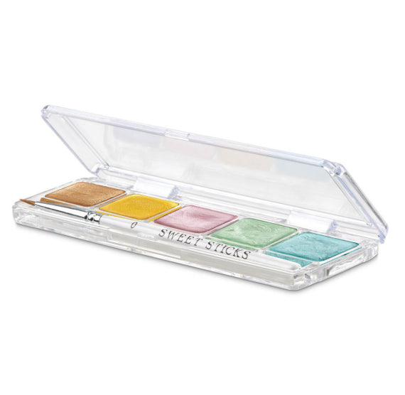 Mini Edible Art Paint Palette: Floral | www.sprinklebeesweet.com