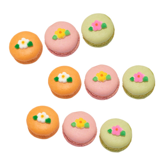 Mini Flowers Sugar Toppers | www.sprinklebeesweet.com
