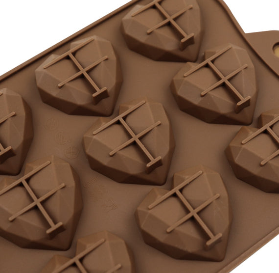 Diamond Heart Mold: Mini or Small | www.sprinklebeesweet.com
