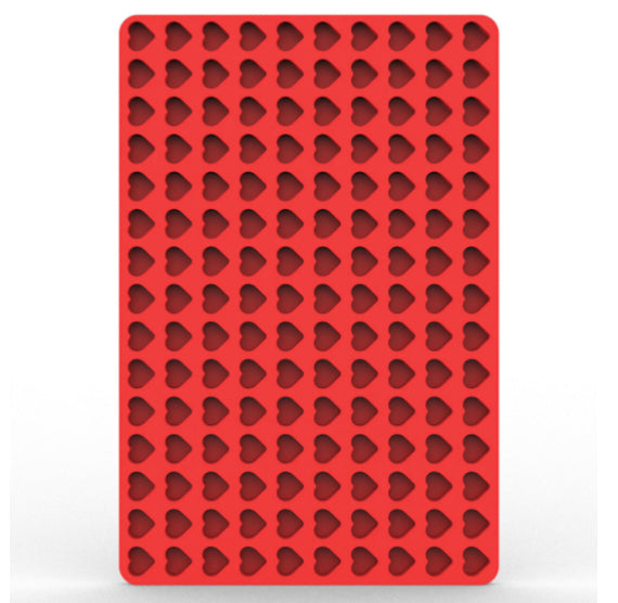 Small Multi Heart Mold: .5" | www.sprinklebeesweet.com