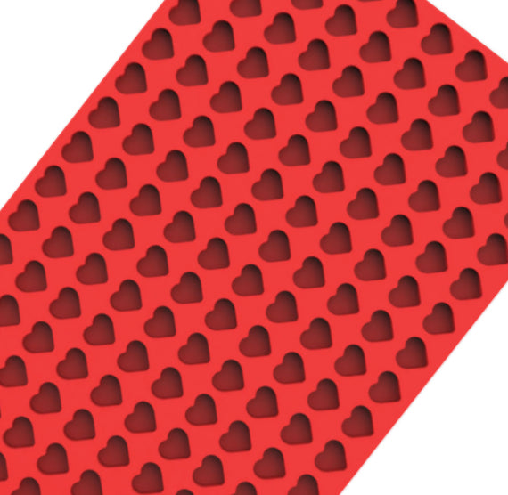 Small Multi Heart Mold: .5" | www.sprinklebeesweet.com