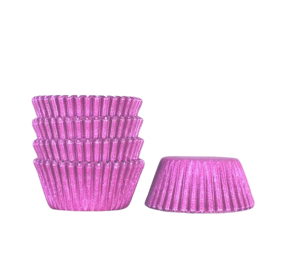 Bulk Mini Light Purple Cupcake Liners: Solid | www.sprinklebeesweet.com
