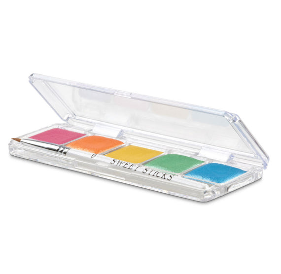 Mini Edible Art Paint Palette: Rainbow | www.sprinklebeesweet.com