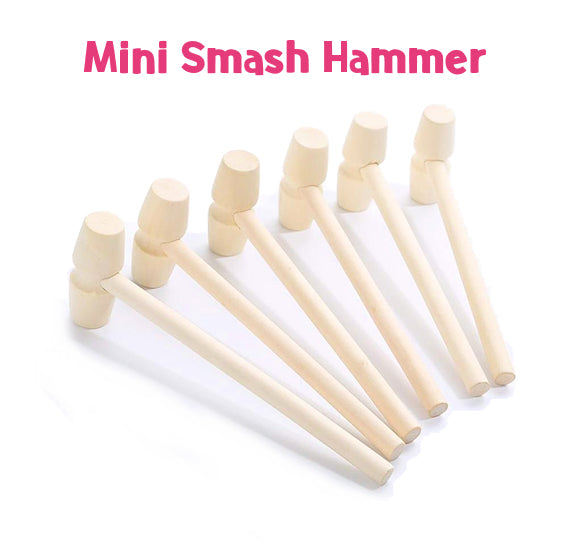 Wooden Mini Smash Hammer | www.sprinklebeesweet.com